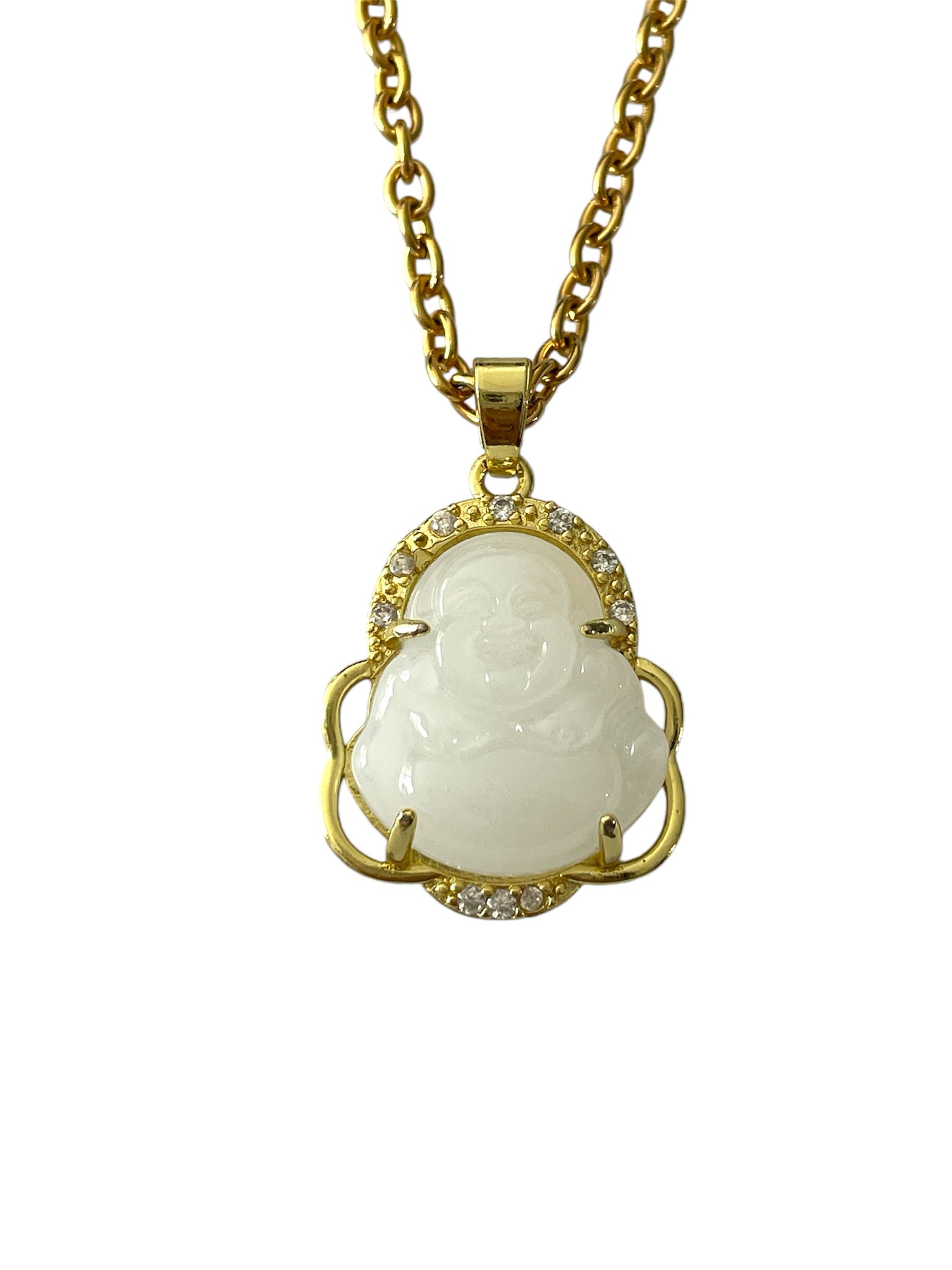 Crystal Buddha Necklace