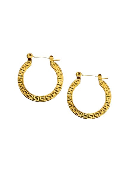 Roma Hoops – Lila Miami