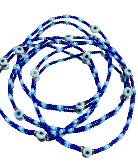 Azzurro Anklet detail – Lila Miami