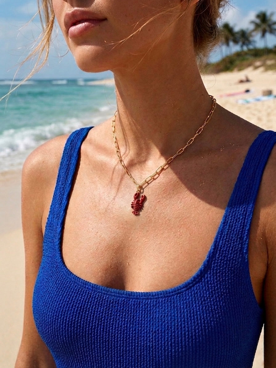 Mini Lobster Necklace