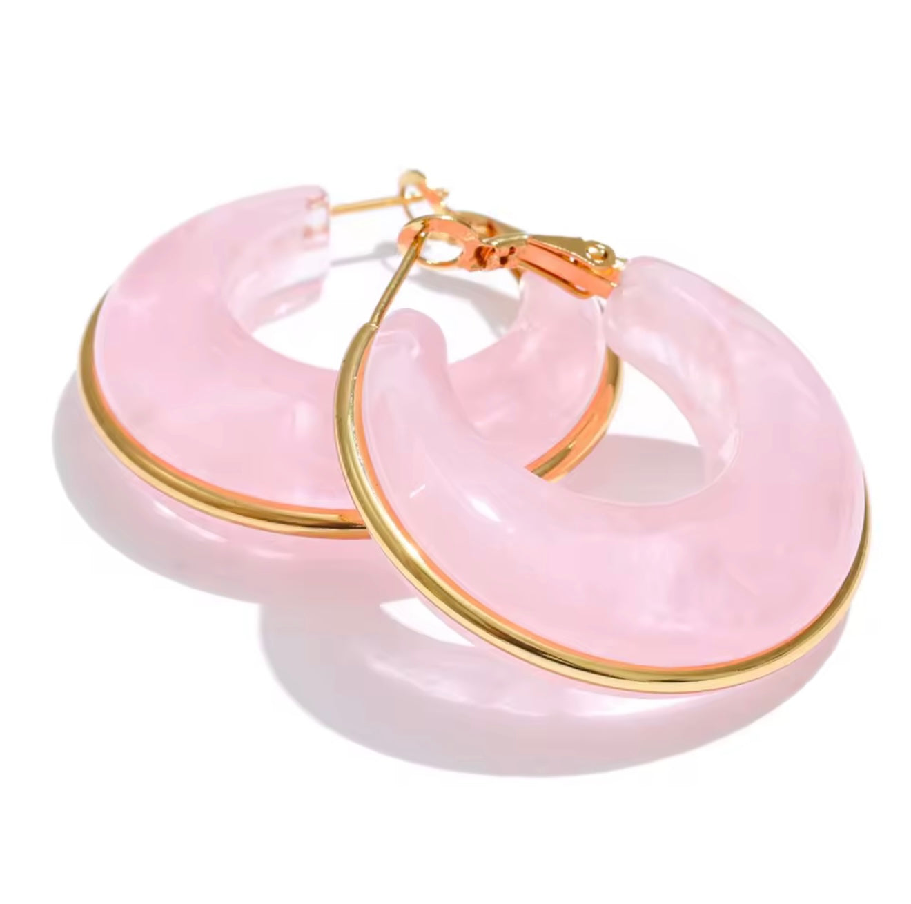 Cotton Candy Hoops