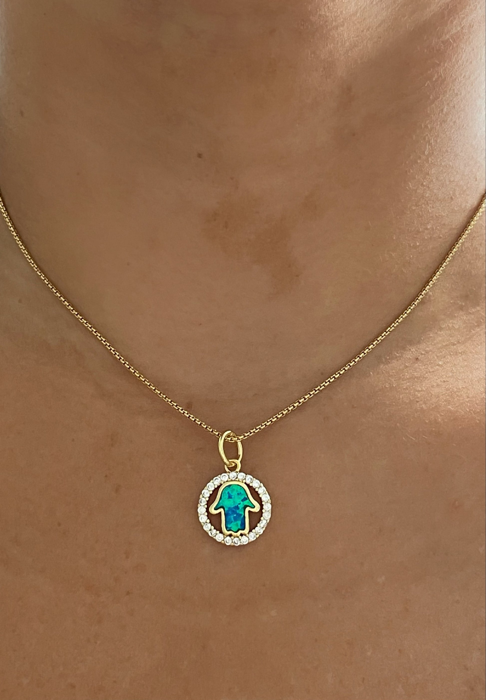 Hamsa Necklace