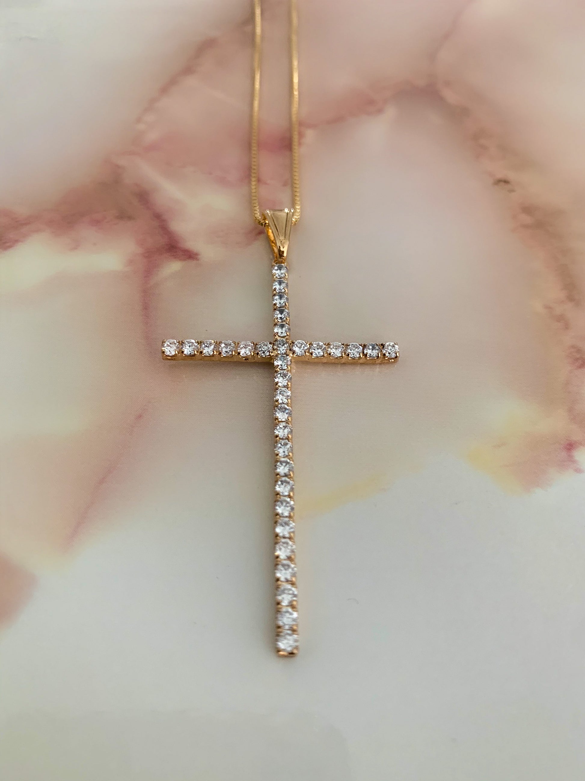 Heavenly Cross Necklace