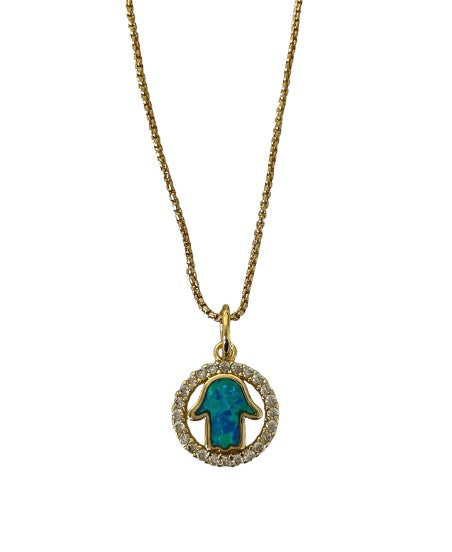 Hamsa Necklace – Lila Miami