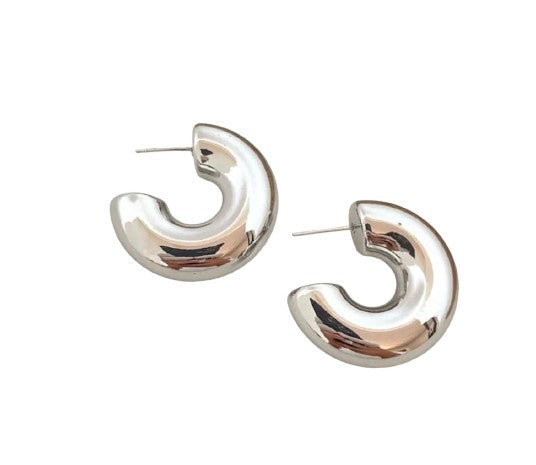 Luna Chunky Hoops – Lila Miami