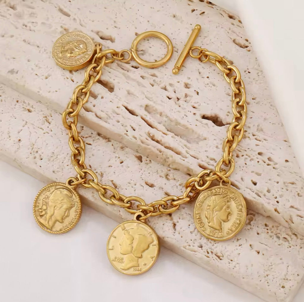 Coin Bracelet